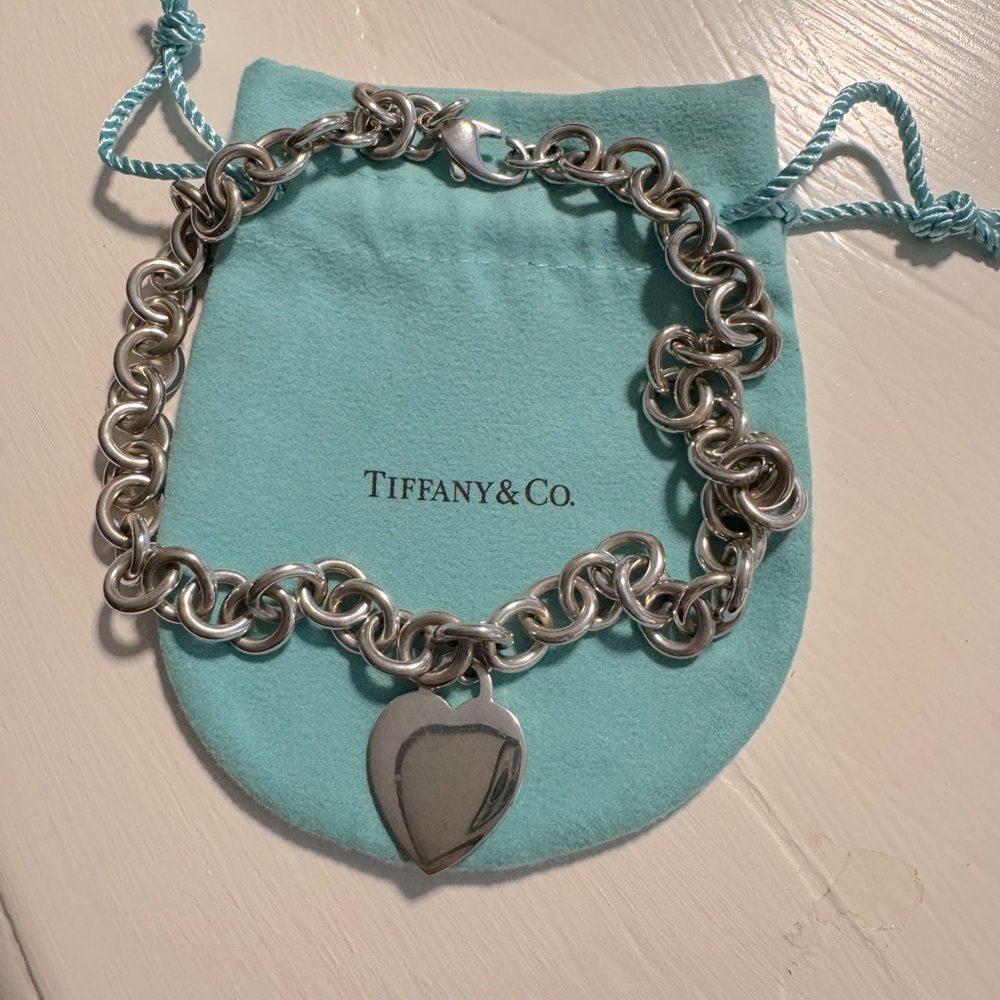Tiffany & Co Heart Tag Necklace